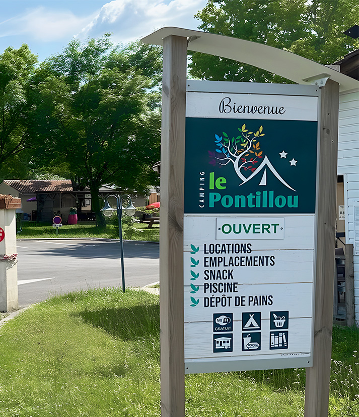 campsite entrance